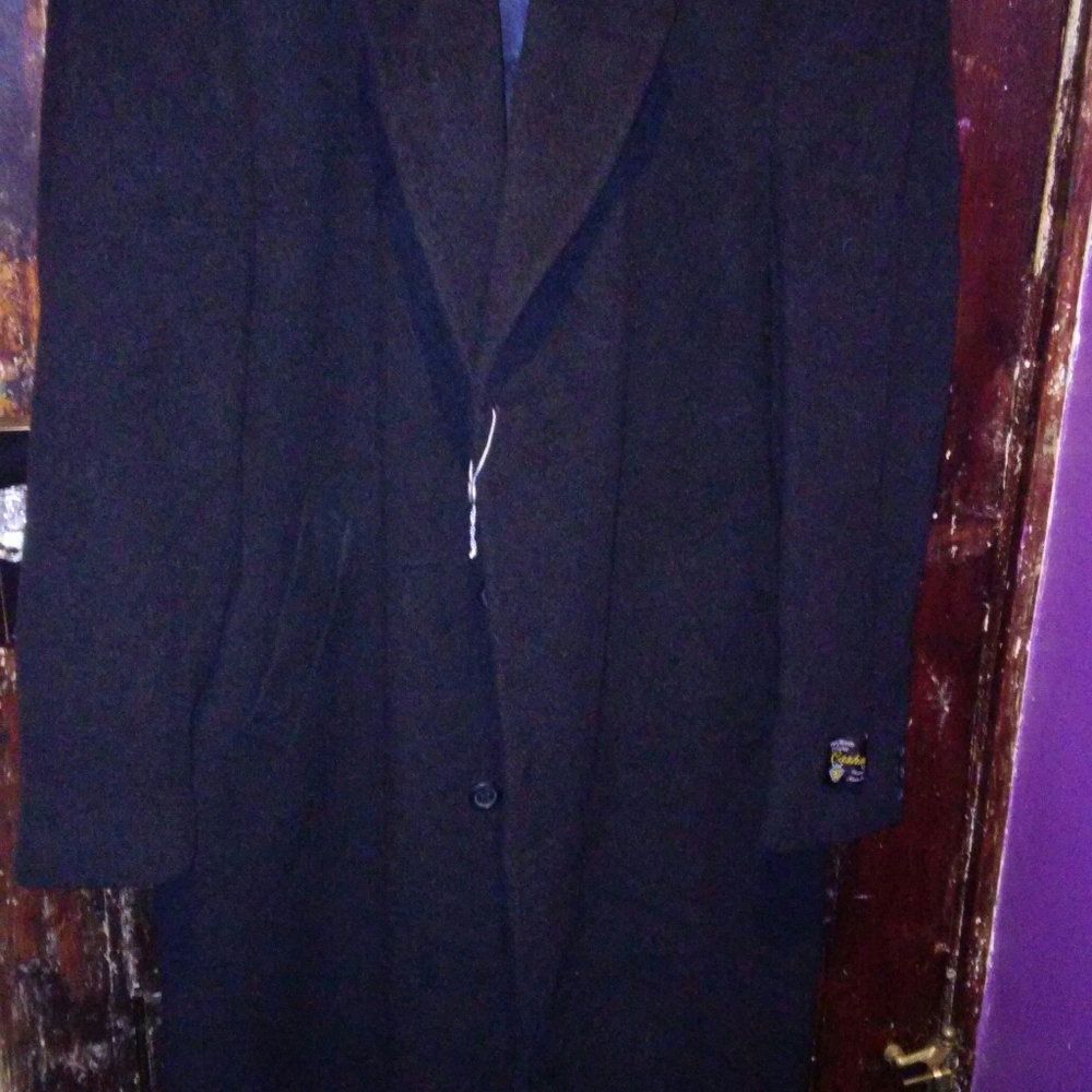 Mens XL Cashmere Trench Coat